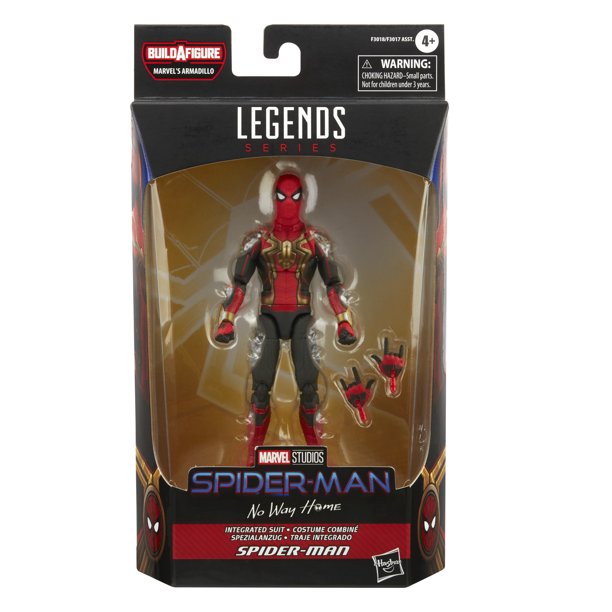 Marvel Legends Series Integrated Suit Spider-Man Collectible Action Figure