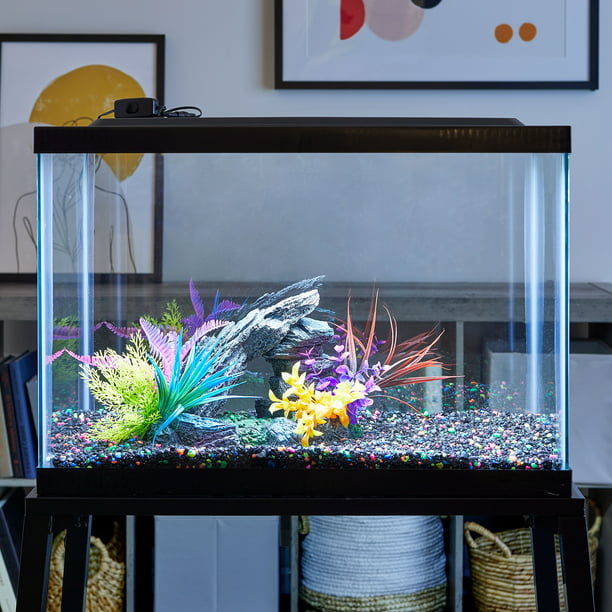 Aqua Culture 20 Gallon Fish Tank Hood with LED Light